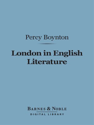 cover image of London in English Literature